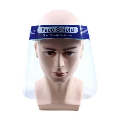 Hot Selling OEM Clear Transparent Full Face Protection Protective Face Shield Mask with Visor